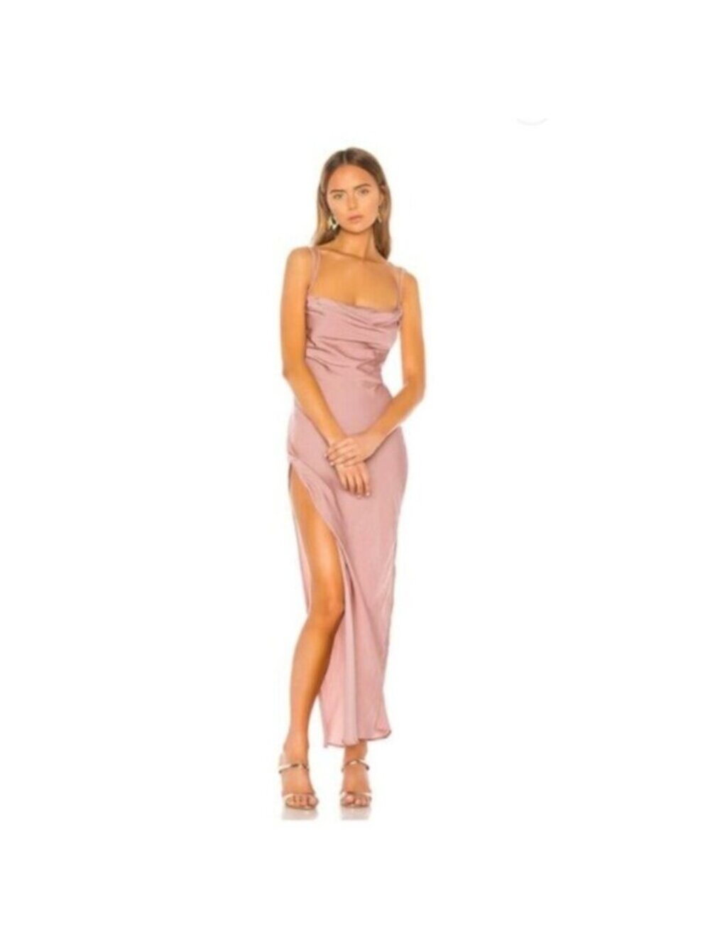 Michael Costello REVOLVE Braxton Backless Maxi Dress